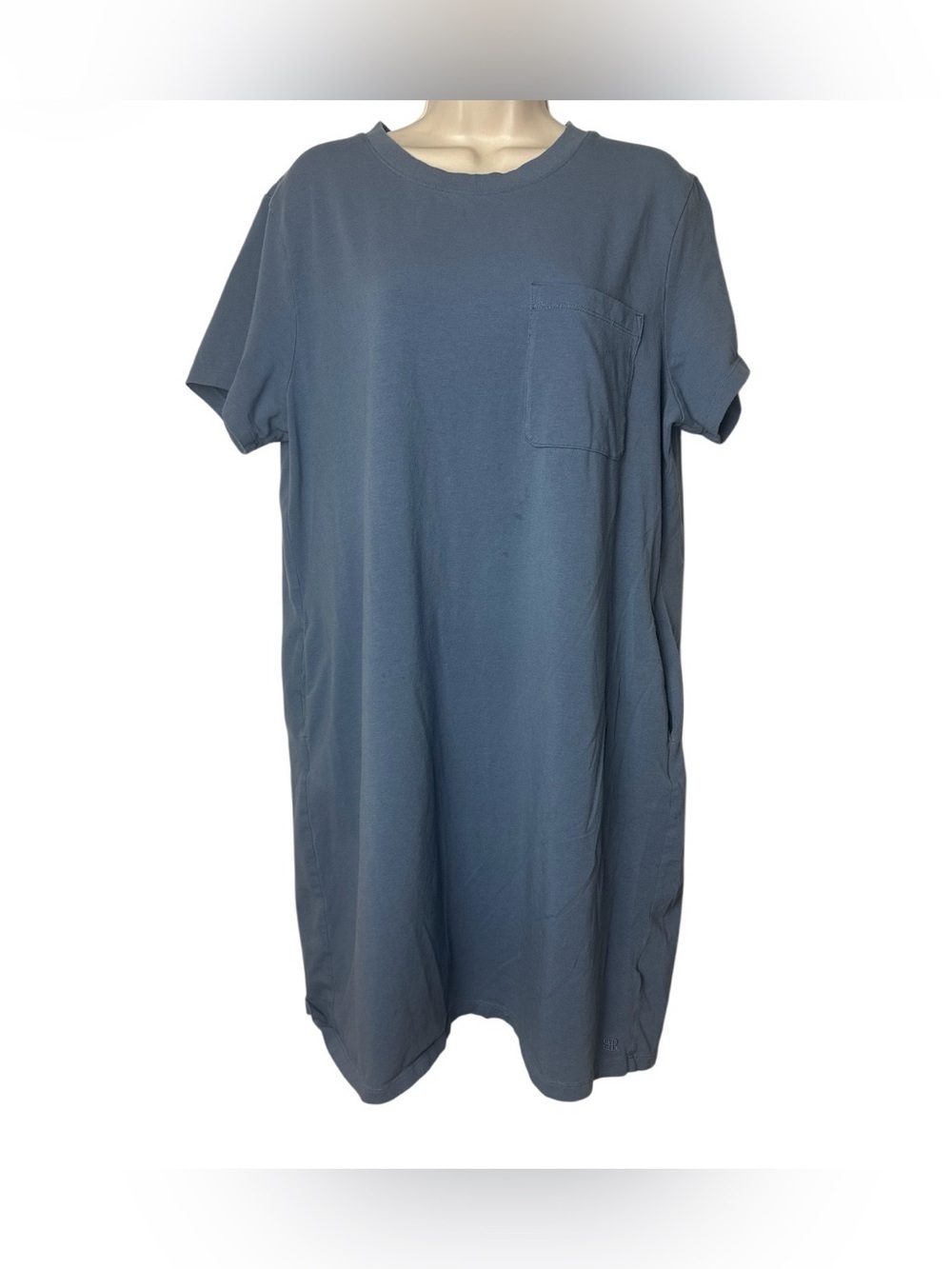 Banana Republic Short Sleeve Crew Tee in Slate Blue - Picture 1 of 5